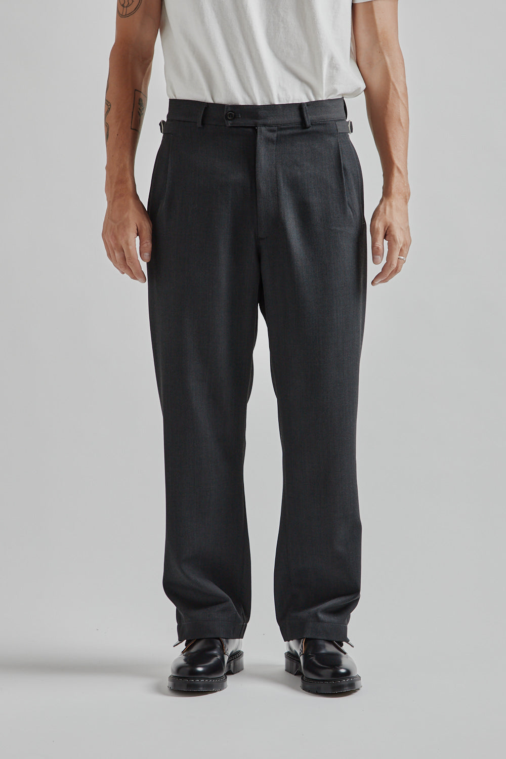 Nanamica Cavalry Twill Club Pants - Heather Gray | Garmentory
