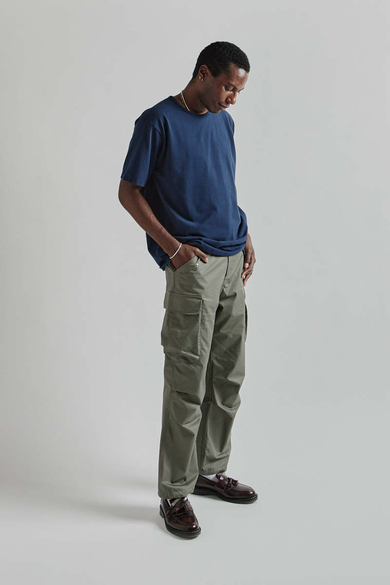 Nanamica COOLMAX Jersey Tee - Navy
