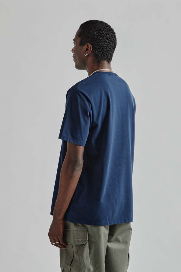 Nanamica COOLMAX Jersey Tee - Navy