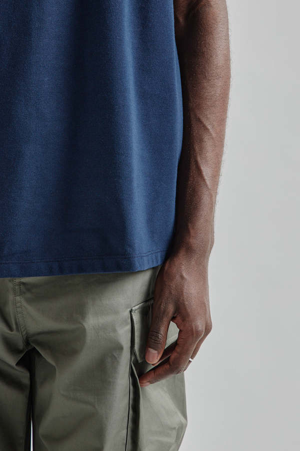 Nanamica COOLMAX Jersey Tee - Navy