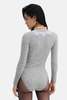 For Love & Lemons Arinah Romper - Grey - Thumbnail 2