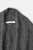 Erica Tanov Alpaca Wool Kimono Cardigan - Dark Grey - Thumbnail 2