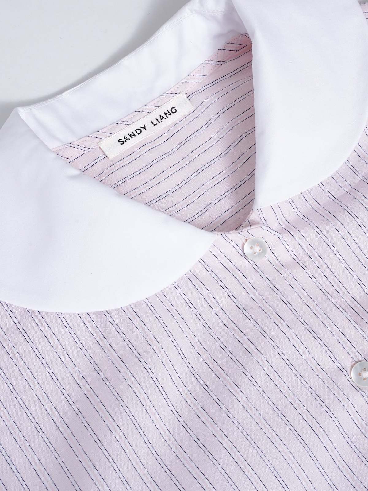 10/9終了SANDY LIANG Pink Papillon Shirt Sisley-