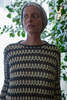 Erica Tanov Alpaca Rollneck Pullover - Bracken Stripe - Thumbnail 6