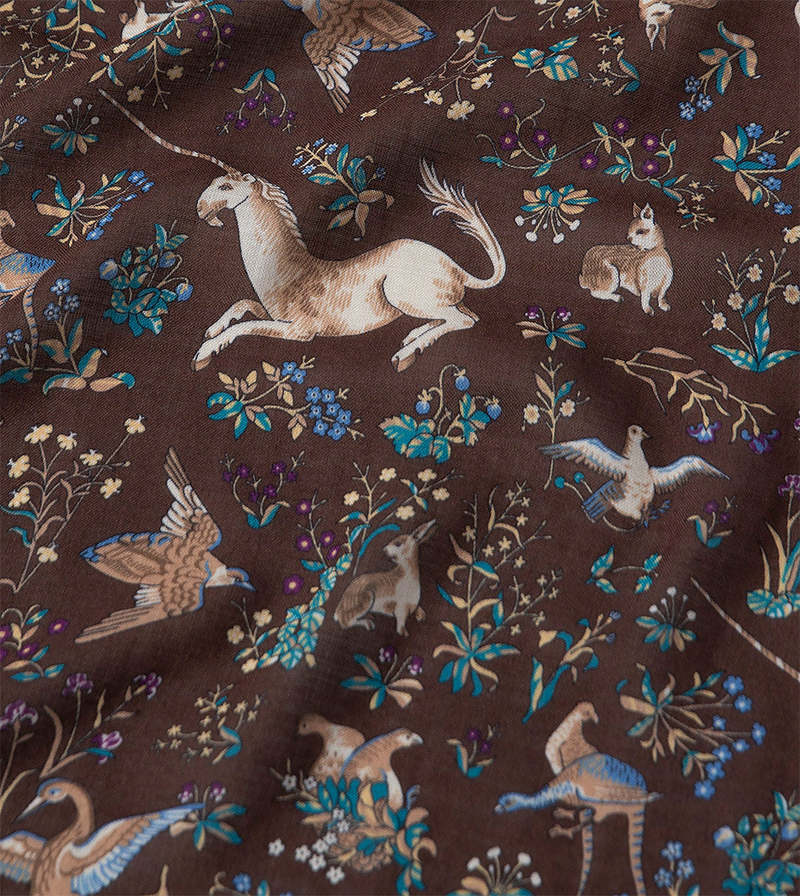 小物 ANATOMICA by DRAKE'S SCARF UNICORN DRAKE'S SQUARE SCARF UNICORN BLACK – ANATOMICA NAGOYA