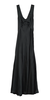 ciao lucia Reine Satin Maxi Dress - Black - Thumbnail 6