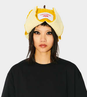 Charles Jeffrey Chunky Banana Beanie | Garmentory