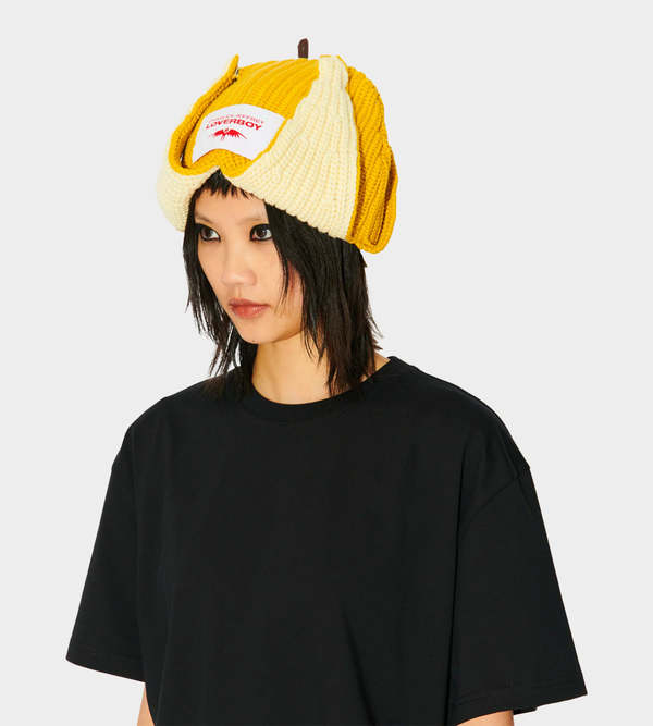 Charles Jeffrey Chunky Banana Beanie | Garmentory