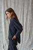 Devlyn Van Loon Collared Pullover - Midnight - Thumbnail 7