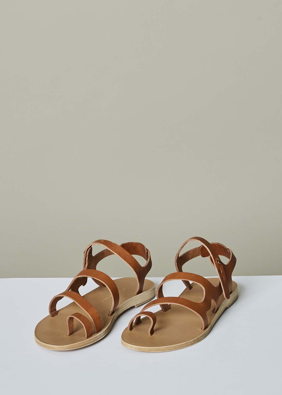 Valia Gabriel Praslin Sandal Dark Tan Garmentory