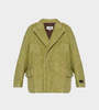 MM6 Maison Margiela Faux Fur Jacket - Green - Thumbnail 1