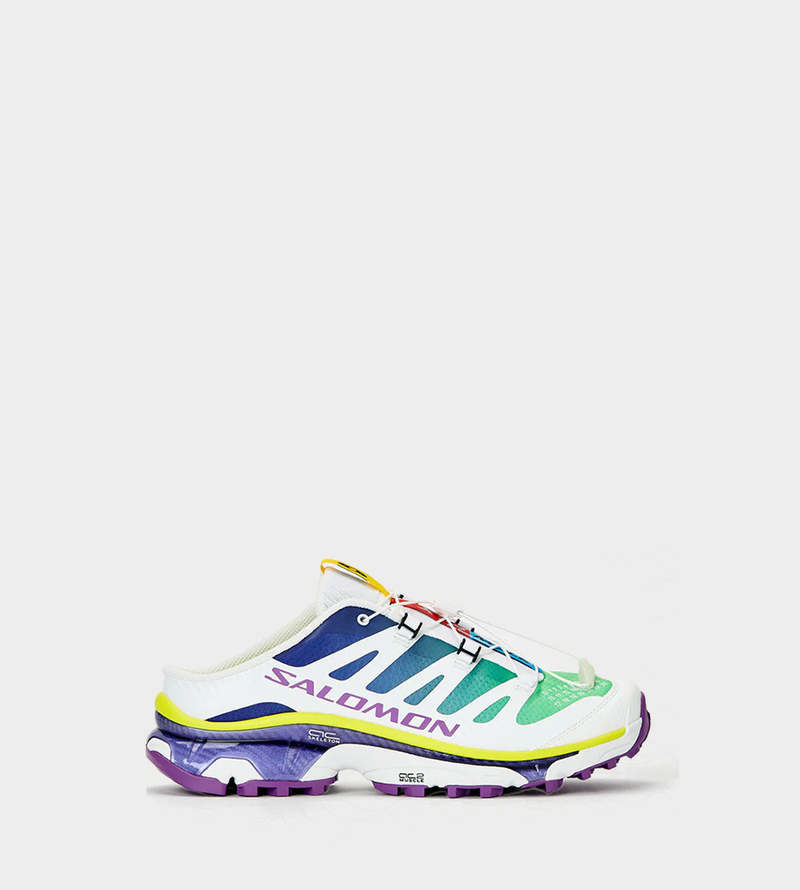 MM6 Maison Margiela x Salomon XT 4 Mules - White/multicolour 