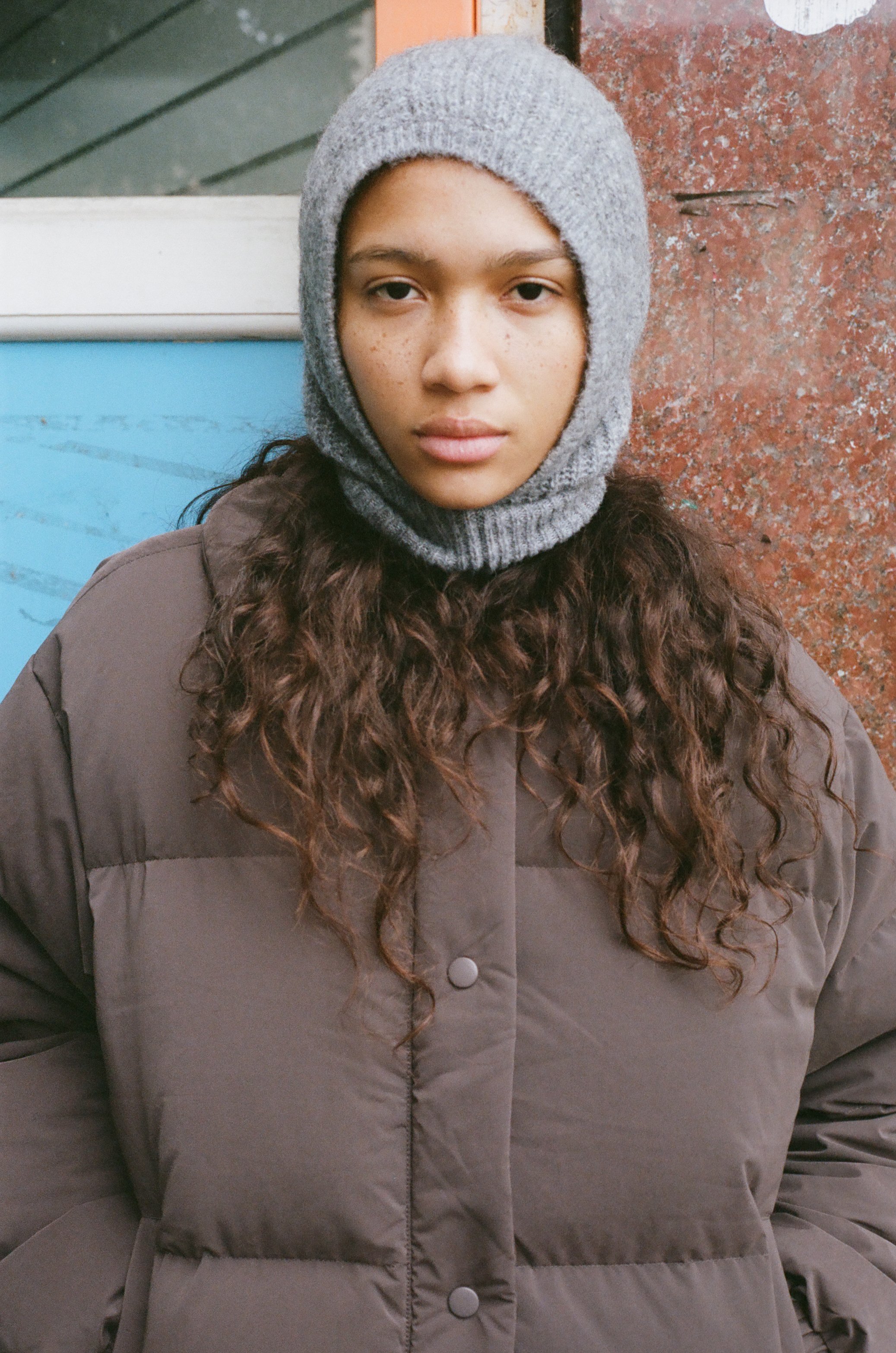 PALOMA WOOL Buttons Angels Balaclava - Grey | Garmentory