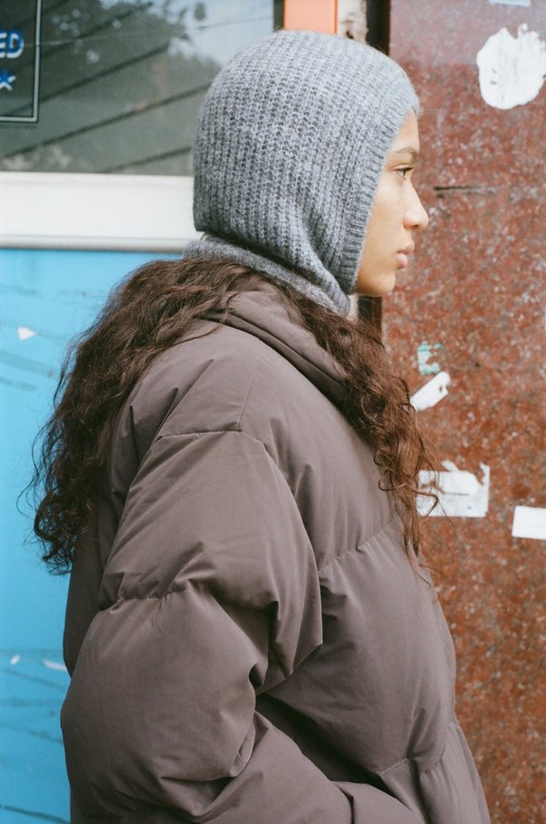 PALOMA WOOL Buttons Angels Balaclava - Grey | Garmentory