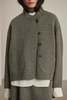 soeur Windsor Wool Coat - Gray - Thumbnail 6