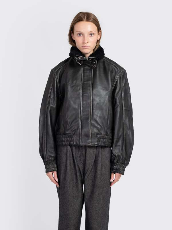 ジャケット・アウター SAMO Safari12月号掲載】スエードライク ボマージャケット(ブルゾン