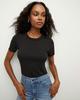Veronica Beard Pruitt Tee - Black - Thumbnail 1