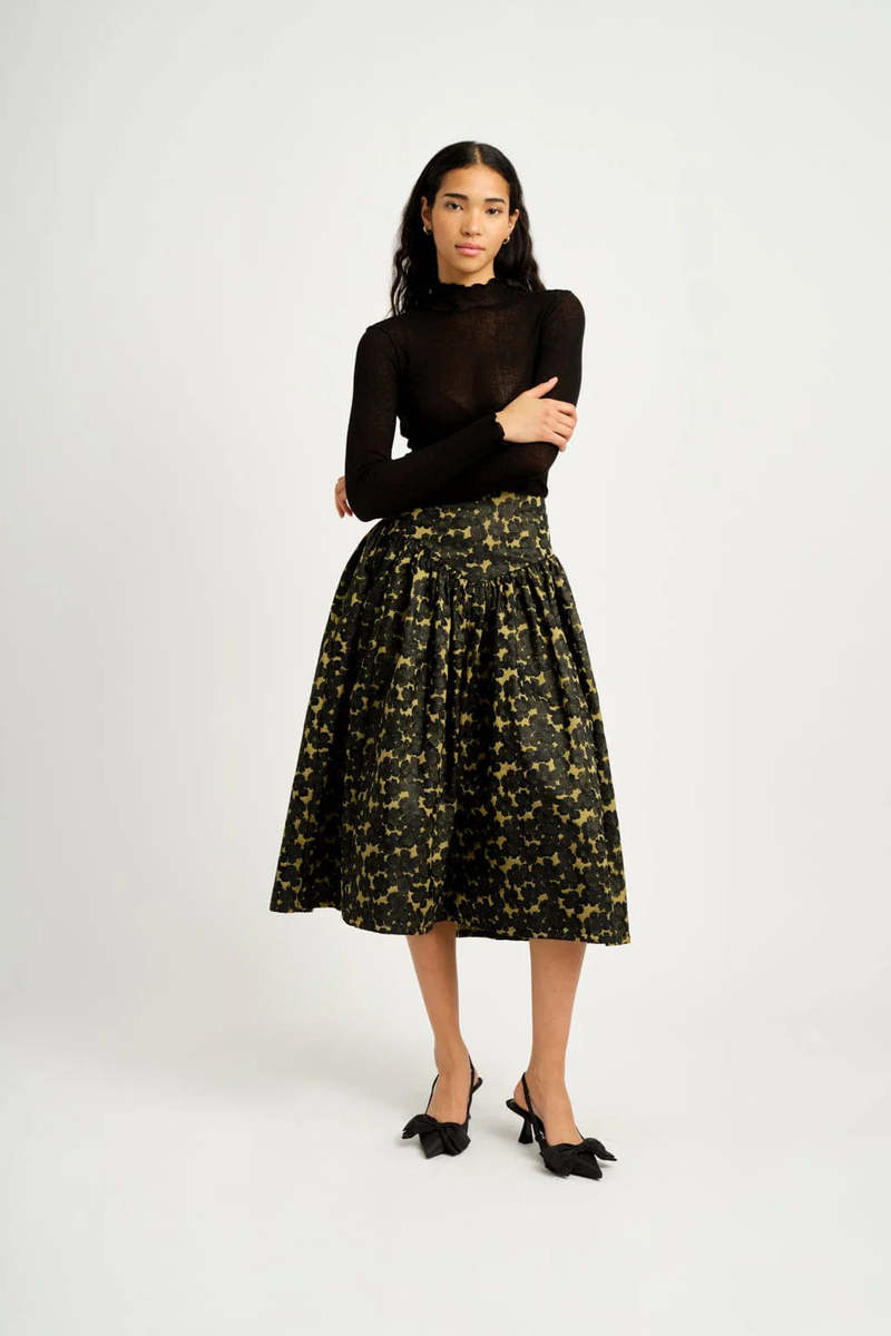Eliza Faulkner Jane Turtleneck - Black