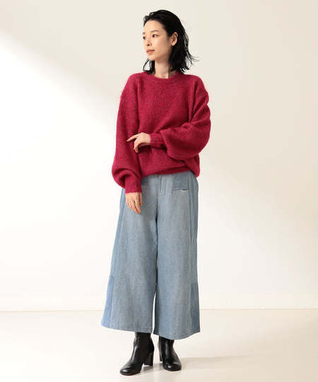 SAYAKA DAVIS Tucked Cocoon Dress ダークネイビー Tucked Cocoon Dress in Eggplant – SAYAKA DAVIS NEW YORK