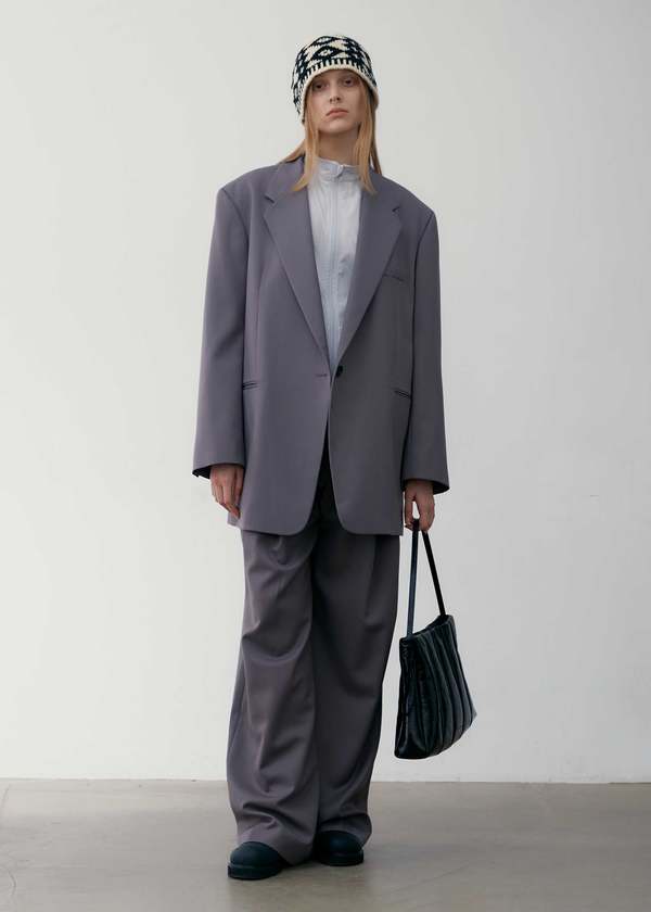 LOW CLASSIC Jacquard Beanie - Beige | Garmentory