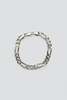 Figaro Link Bracelet - Sterling Silver - Thumbnail 2