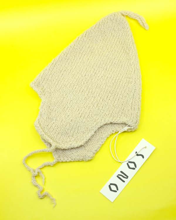 SONO Alpaca Wool Hanna Hat - Natural | Garmentory