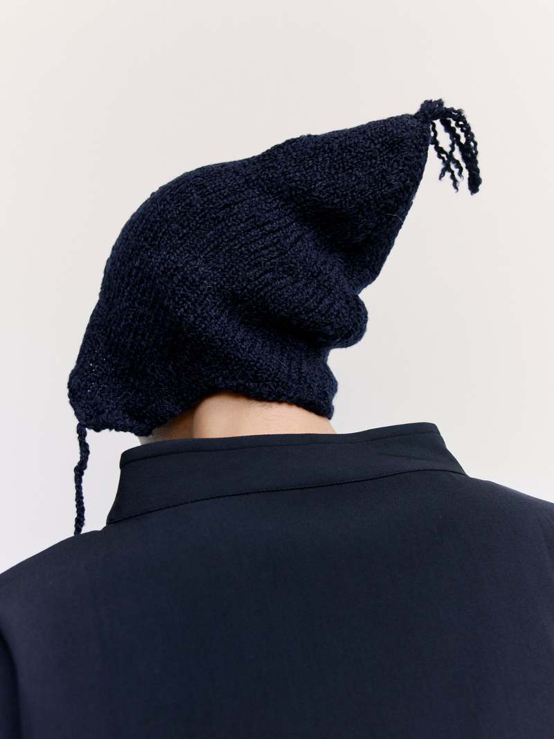 お値下げ◎SONO HANNA Hat SONO Alpaca Wool Hanna Hat - Navy | Garmentory
