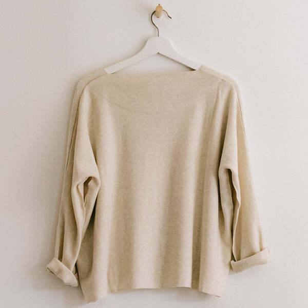 Album Di Famiglia Jumper Sweater JP - Fog White | Garmentory