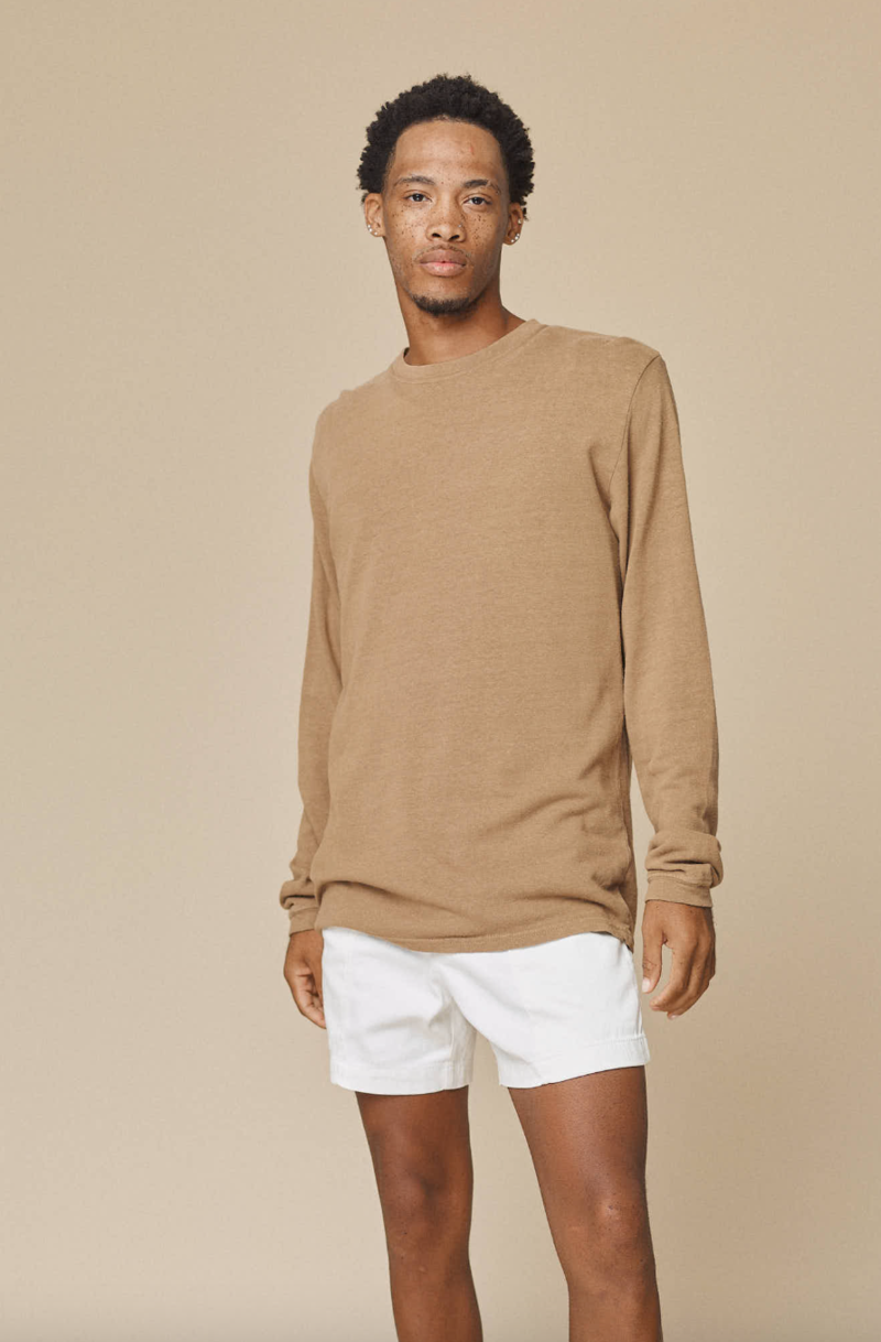 Jungmaven Baja Long Sleeve Tee - Black