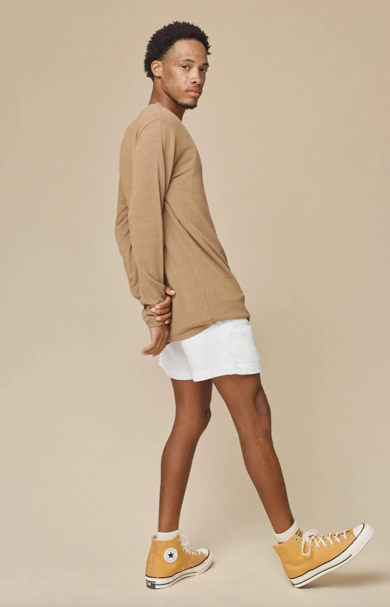 Jungmaven Baja Long Sleeve Tee - Black