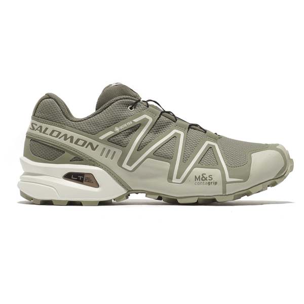 SALOMON｜SNEAKERS (Speedcross 3 GTX (Deep Lichen Green/T Salomon - DEEP LICHEN GREEN, TEA AND ICICLE SPEEDCROSS 3 GTX