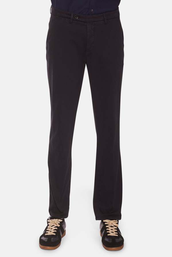 Briglia Cotton Stretch Pants - Black