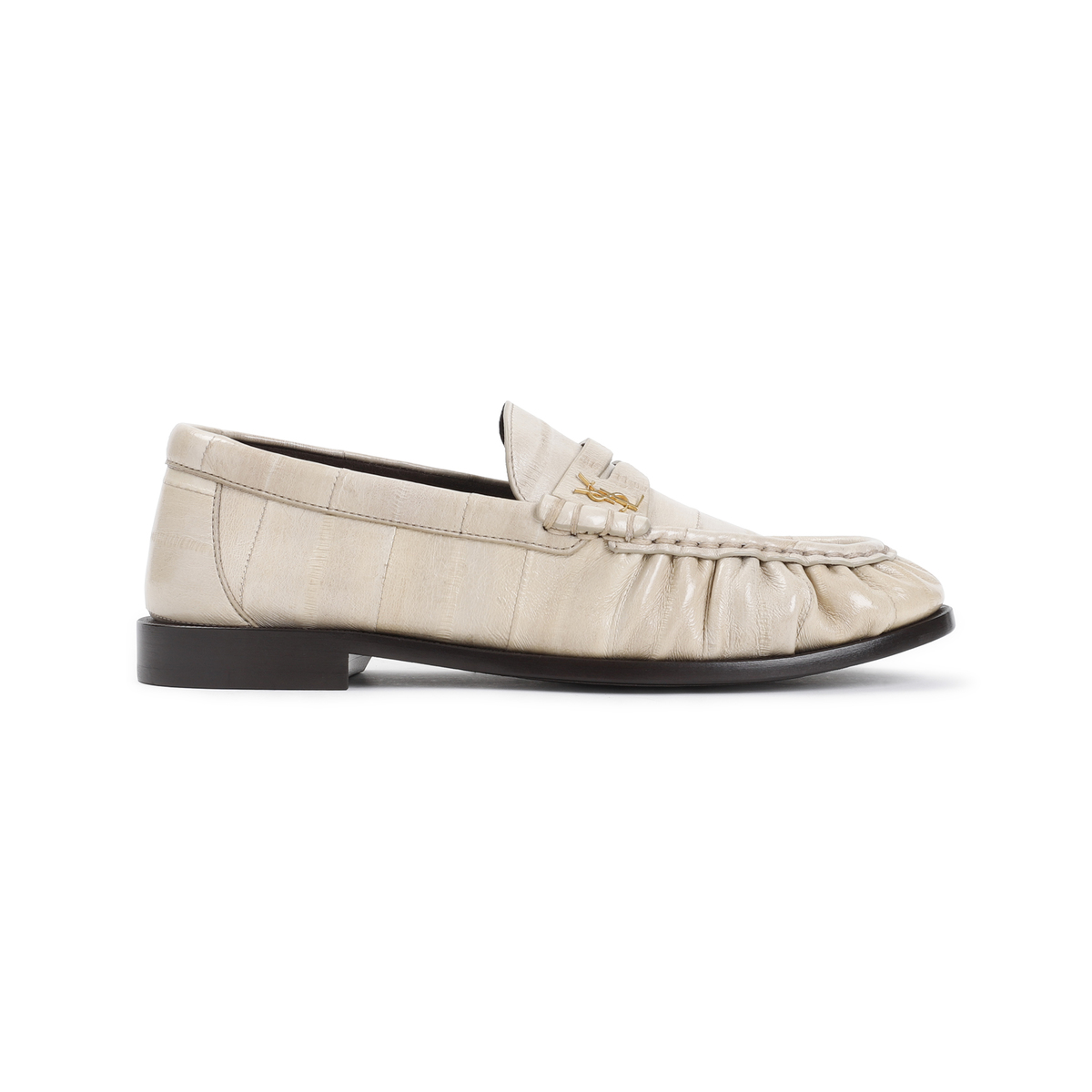 Saint Laurent Le Loafer Cream Saint Laurent Loafers Are the Shoe of Winter 2026 | Who What  main image 2
