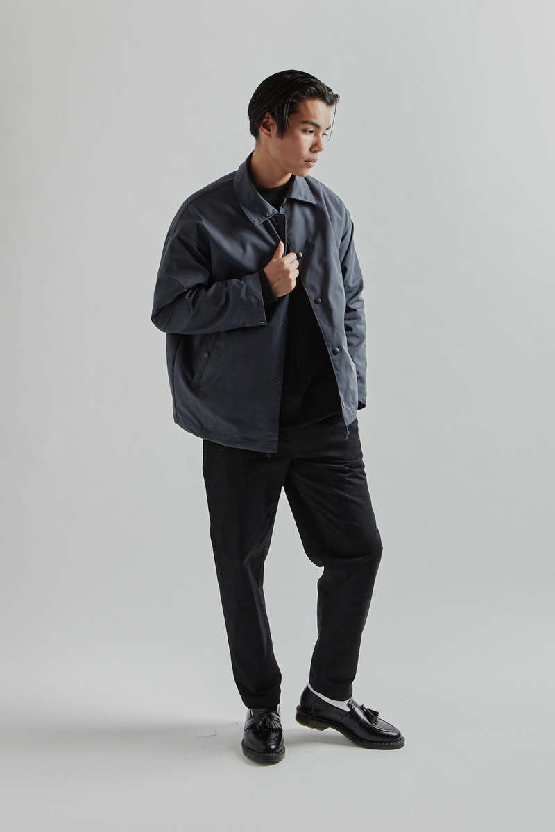 Jackman OX Coach Jacket - Dark Blue Gray | Garmentory