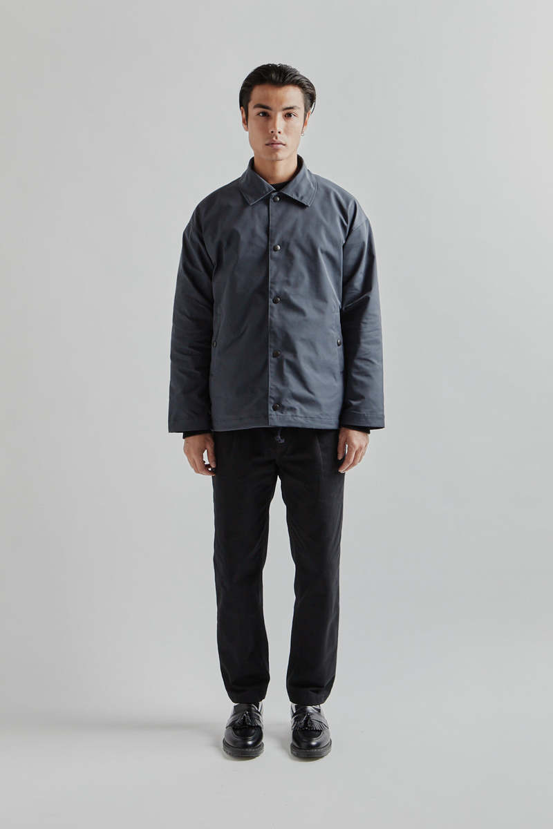 Jackman OX Coach Jacket - Dark Blue Gray | Garmentory