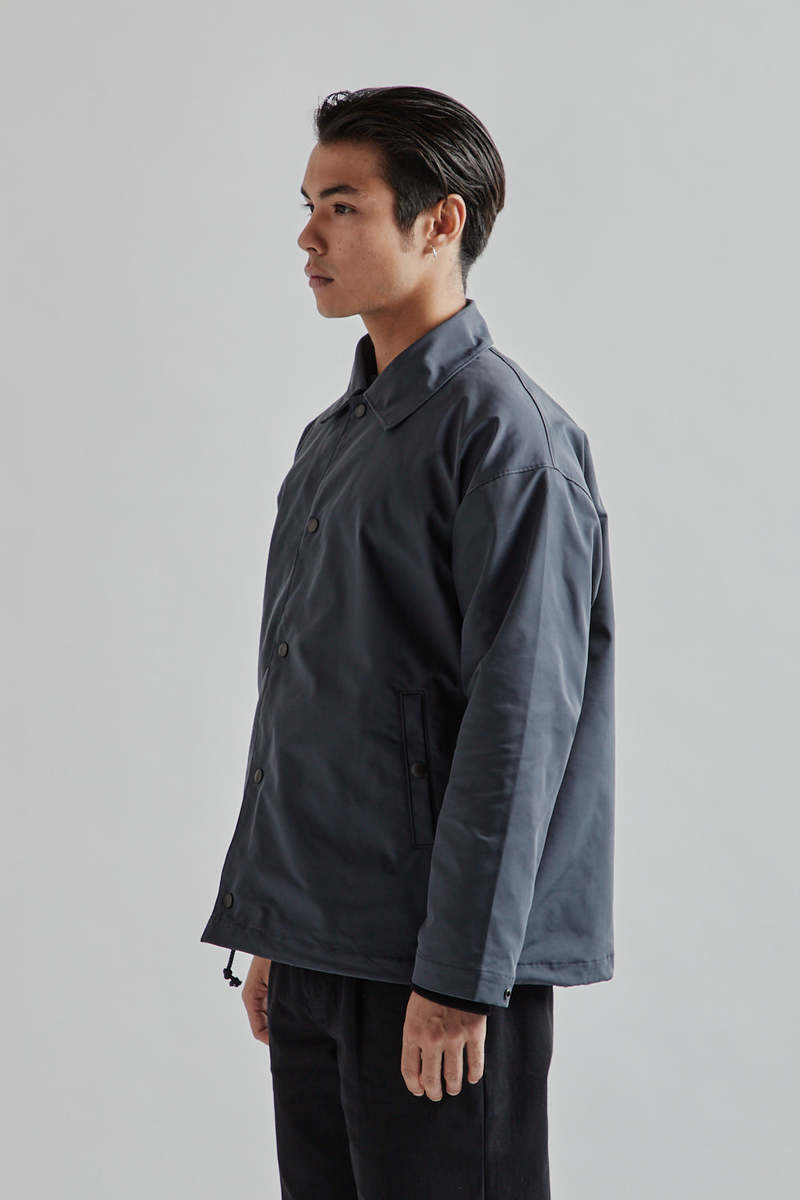 Jackman OX Coach Jacket - Dark Blue Gray | Garmentory