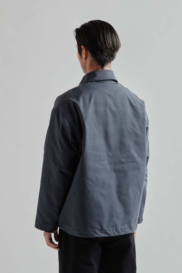 Jackman OX Coach Jacket - Dark Blue Gray | Garmentory
