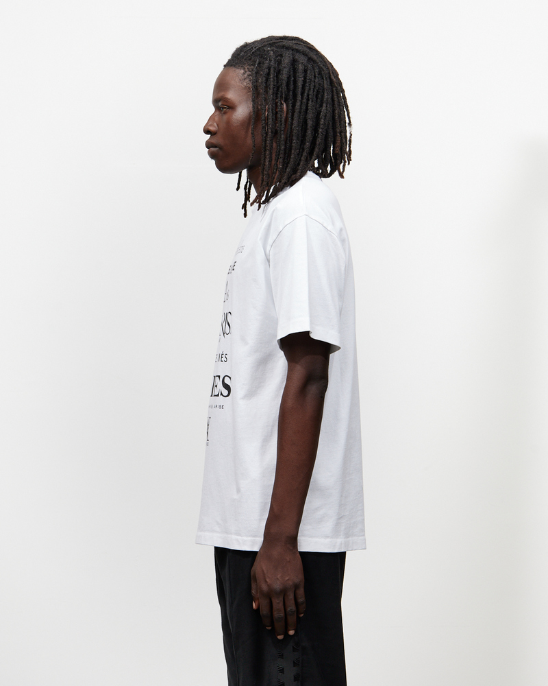 Aries Arise Perfume SS Tee - White Aries Arise Perfume SS Tee - White