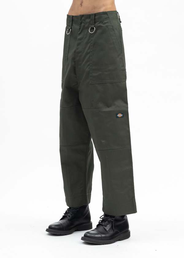 Kidill GREEN KIDILL DICKIES LOOSE FIT BONDAGE PANTS - Green