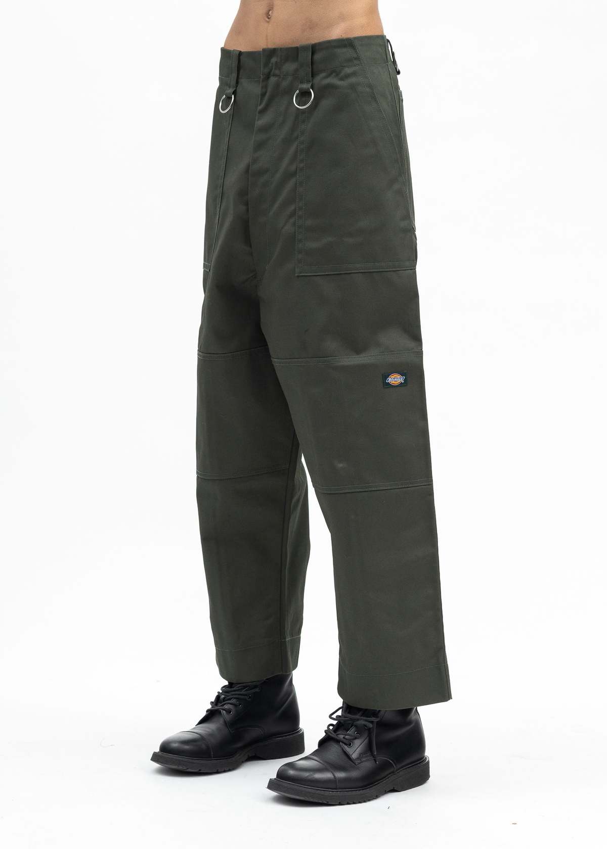 Kidill GREEN KIDILL DICKIES LOOSE FIT BONDAGE PANTS - Green 