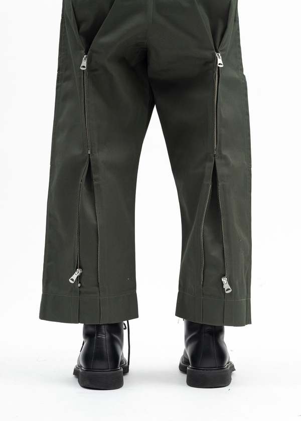 Kidill GREEN KIDILL DICKIES LOOSE FIT BONDAGE PANTS - Green