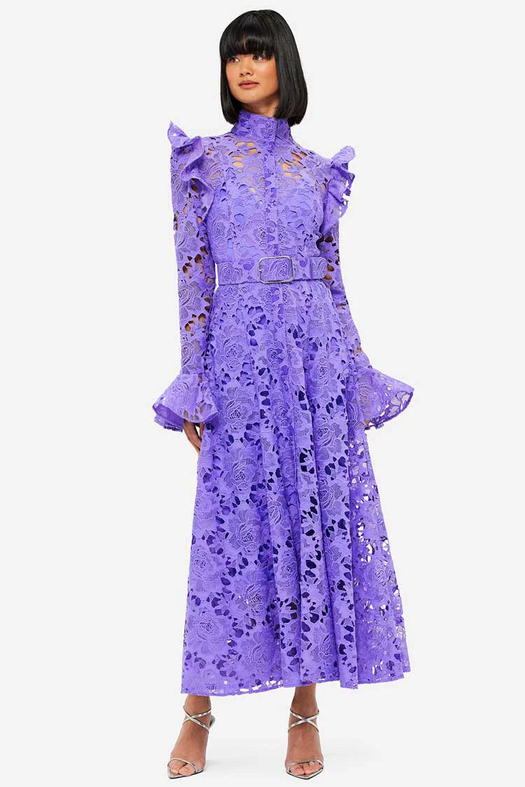 さ*う様 【新品未使用】Little Butterfly Sleeve Dres Her lip to ワンピース Little Butterfly Sleeve Dress