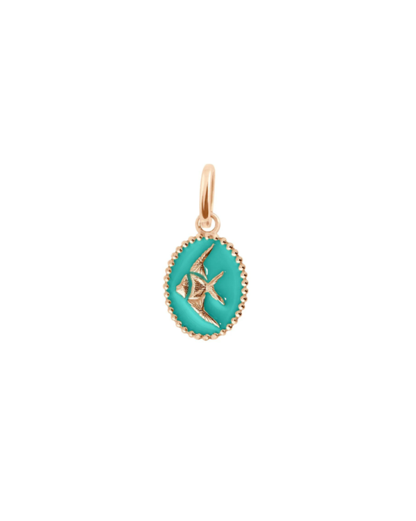 GIGICLOZEAU ANGELFISH PENDANT - Turquoise Green