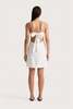 Faithfull The Brand ANTIBES MINI DRESS - WHITE - Thumbnail 4