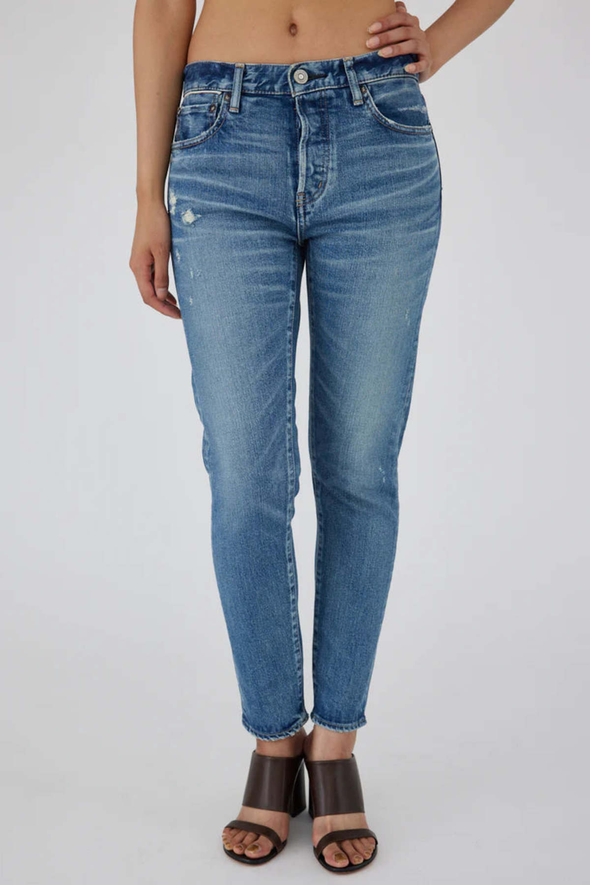 MOUSSY AVENAL TAPERED MID JEANS -  - Image 1 of 4