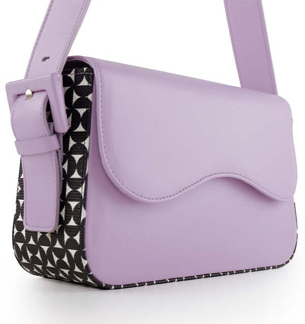 Chie Mihara B YURI HANDBAG - SOFTY LAVENDER POP