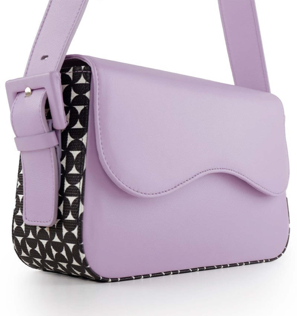 Chie Mihara B YURI HANDBAG - SOFTY LAVENDER POP - Image 3 of 3