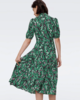 Diane Von Furstenberg Nella Dress - Clover Twigs Green - Thumbnail 2