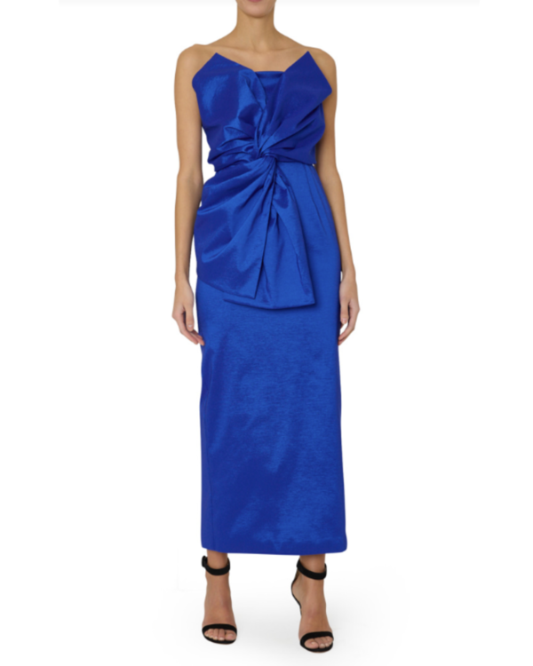 light blue sequin dress long Light Blue Glitter Maxi Dress main image 0