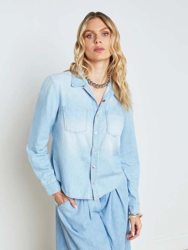 L'agence ISLA DENIM SHIRT - DAKOTA
